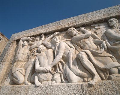 (dettaglio) del Monumento alla Vittoria di Juan de Avalos da Unbekannt Unbekannt